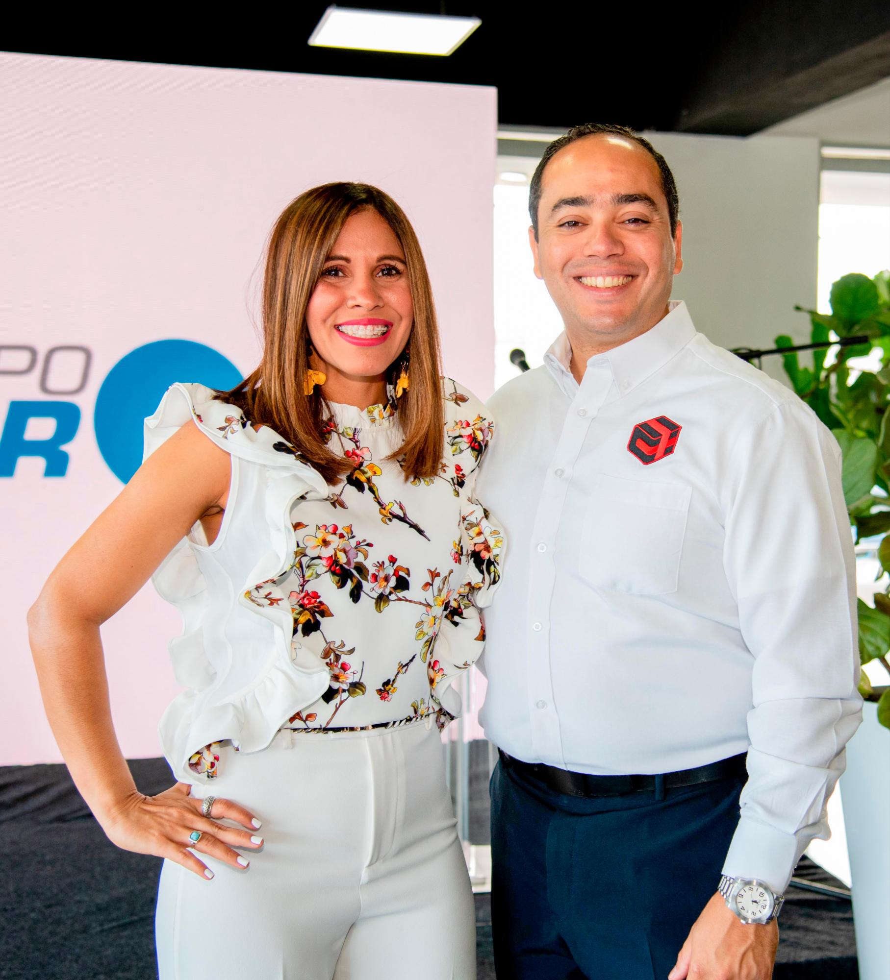 Leidy paulino y Guaroa Ubiñas.