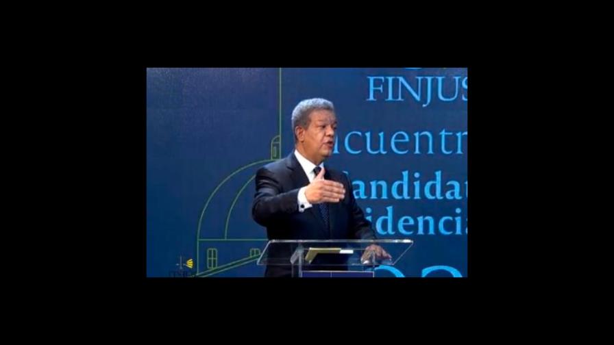 Lo que propone Leonel para aumentar la transparencia en el Estado