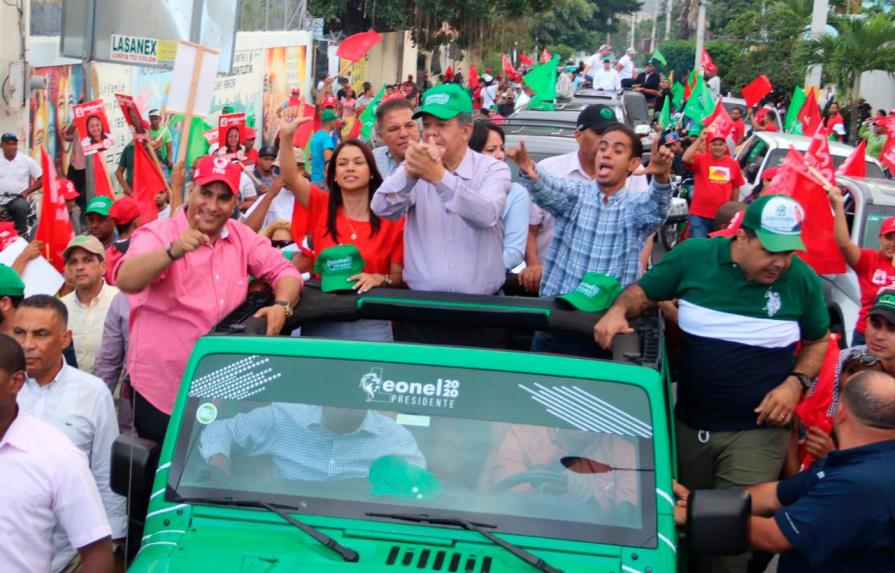Leonel asegura maquinaria juvenil de FP garantiza el triunfo en elecciones 