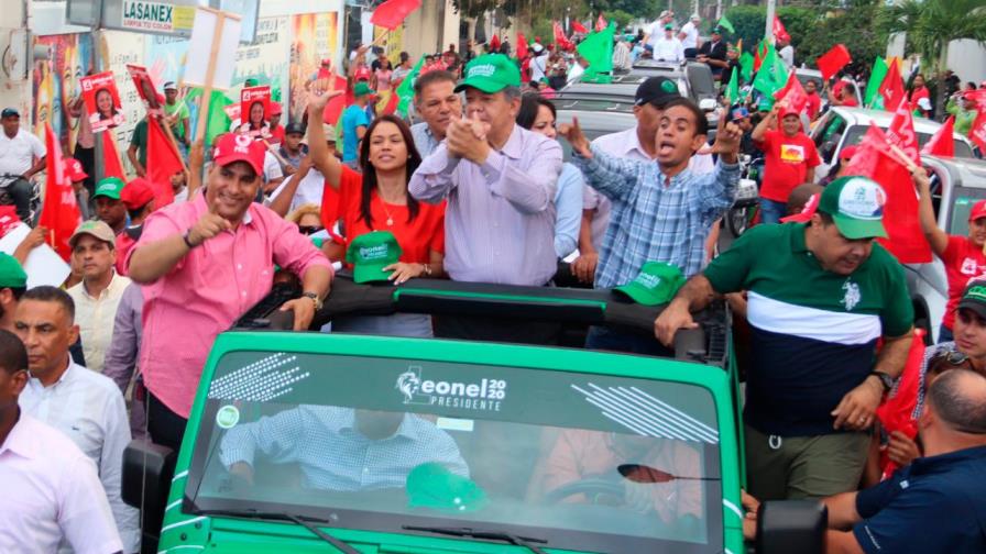 Leonel asegura maquinaria juvenil de FP garantiza el triunfo en elecciones Leonel asegura maquinaria juvenil de FP garantiza el triunfo en elecciones