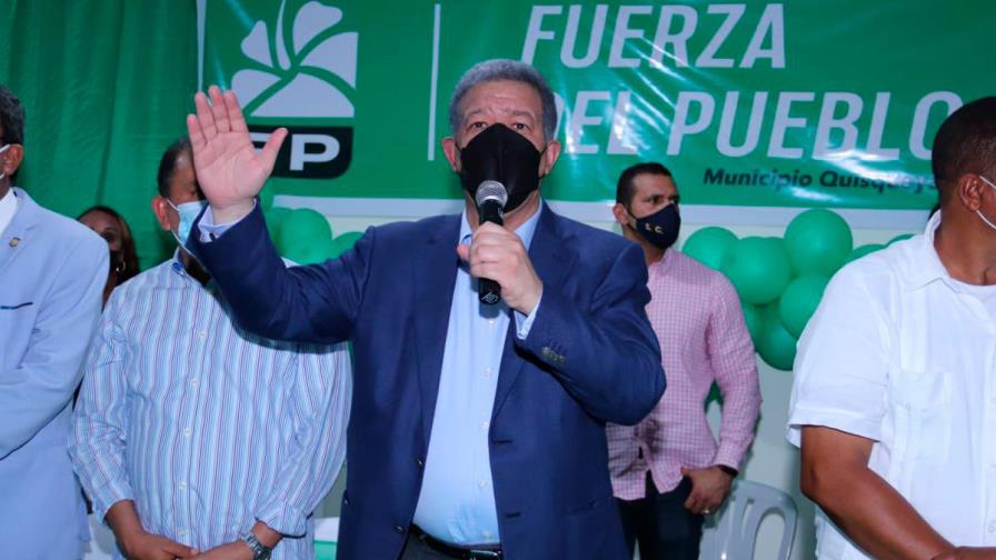 Fuerza del Pueblo suspende actividades por estado de salud de la madre de Leonel Fernández 