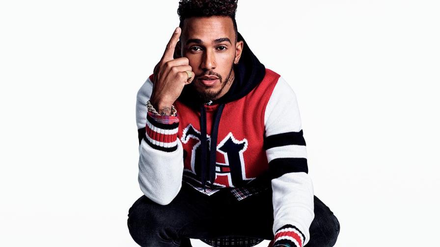 Lewis Hamilton se convierte de nuevo en diseñador para Tommy Hilfiger