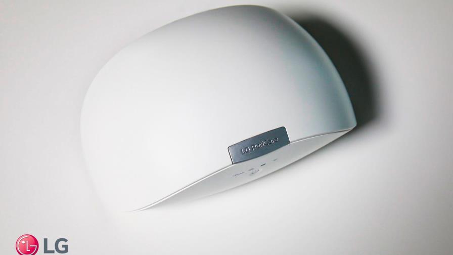 LG lanza purificador de aire facial