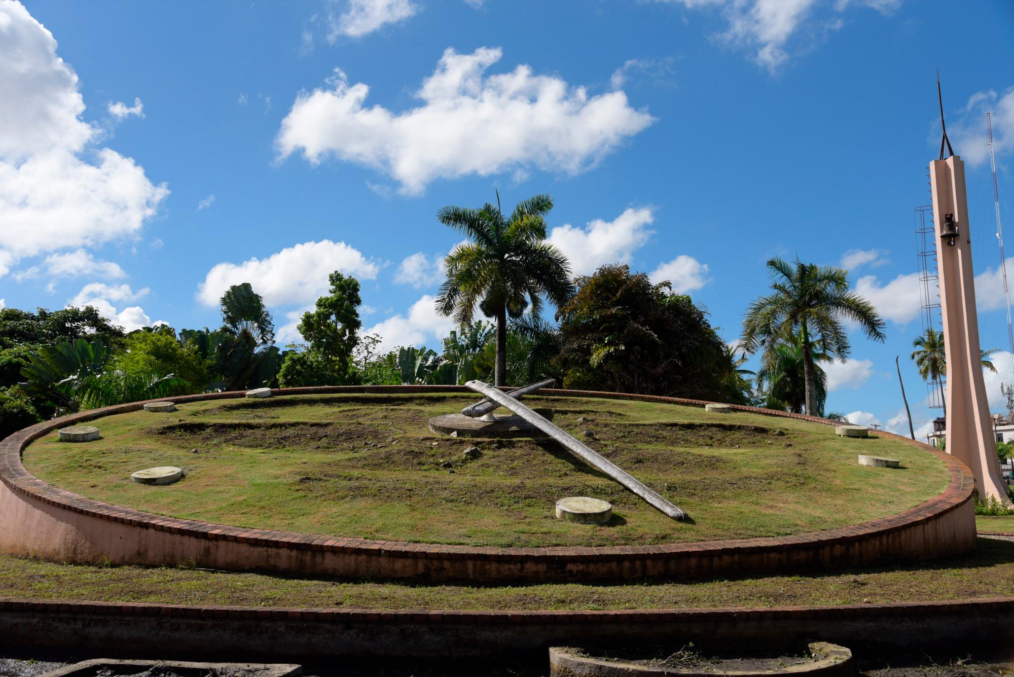 Vista del Reloj Floral.