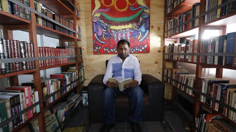 Librería rodante promueve lectura durante aislamiento por COVID-19 en México Librería rodante promueve lectura durante aislamiento por COVID-19 en México