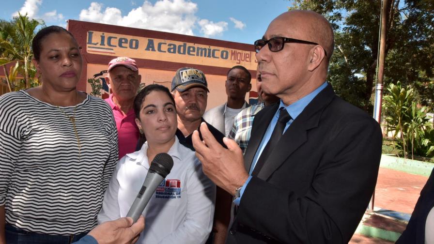 Educación dispone reparación “inmediata” de liceo en Monseñor Nouel