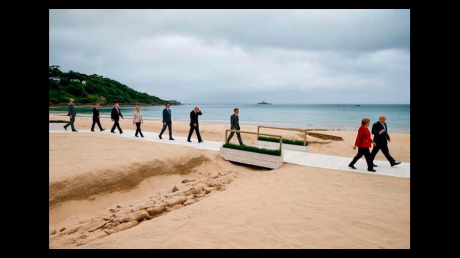 Biden convence al G7 para lanzar gran plan de infraestructuras frente a China Biden convence al G7 para lanzar gran plan de infraestructuras frente a China