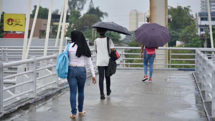 Para este miércoles, vaguada seguirá incidiendo en algunas provincias del país