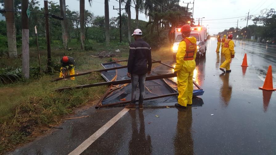  Lluvias provocan inundaciones en el municipio de Puerto Plata