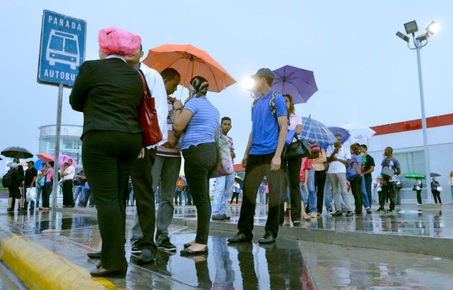 Vaguada provocará aguaceros hasta el miércoles en algunas zonas del país