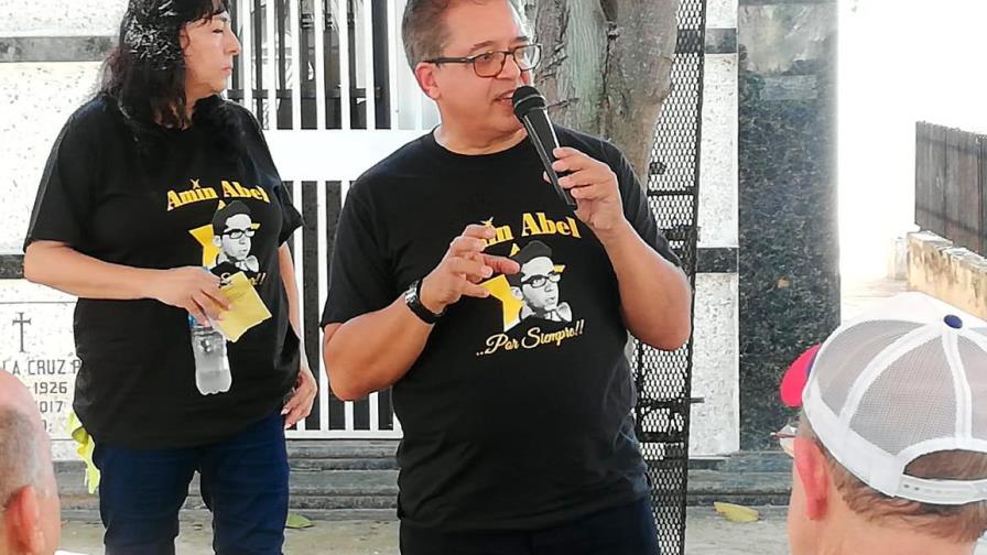 Rinden homenaje a Amín Abel Hasbún con motivo de un  aniversario de su asesinato