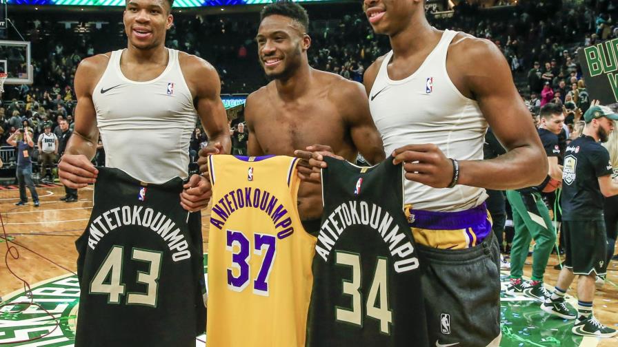 Giannis brilla y se impone a Davis, LeBron y los Lakers