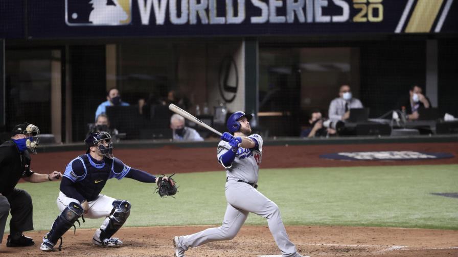 Dodgers a un paso de ganar la Serie Mundial ante unos aguerridos Rays