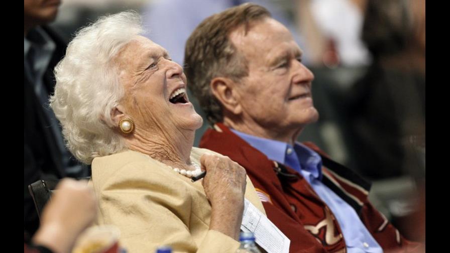 George y Barbara Bush entre personalidades que murieron en 2018