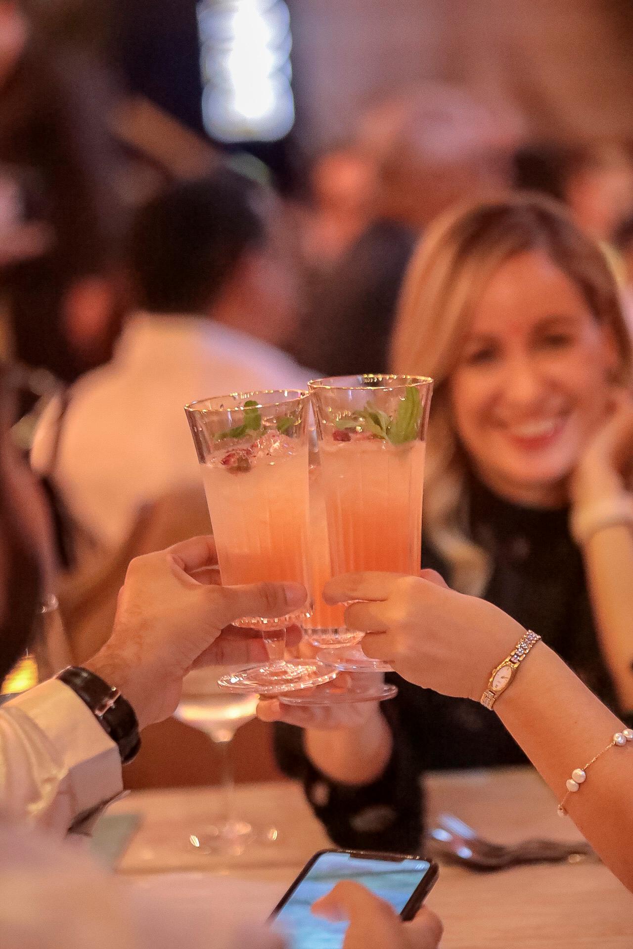 Los cócteles fueron preparados con Brugal Leyenda.