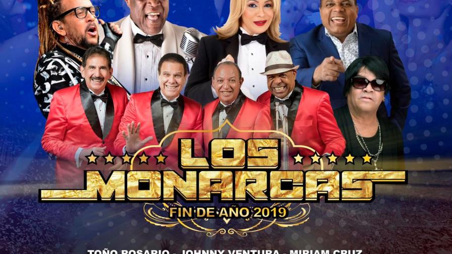 Los Monarcas se reúnen para despedir el año 
Los Monarcas “Fiesta de fin de año”  en Hard Rock Live, 31 de diciembre