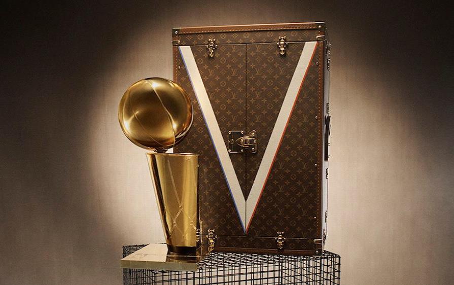 Así es el estuche Louis Vuitton en el que se entregó el trofeo de la NBA