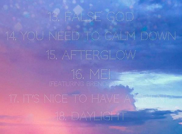 El tracklist del álbum ‘Lover’, de Taylor Swift.