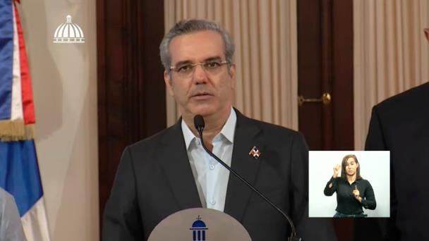 Luis Abinader: “En este Gobierno la vida humana es sagrada”