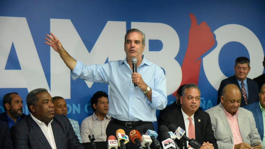 Abinader llama a dar “el primer trabucazo” al Gobierno y al PLD este domingo