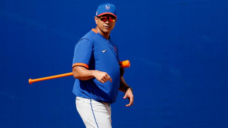 El dominicano Luis Rojas encabeza de nuevo el cuerpo técnico de los Mets