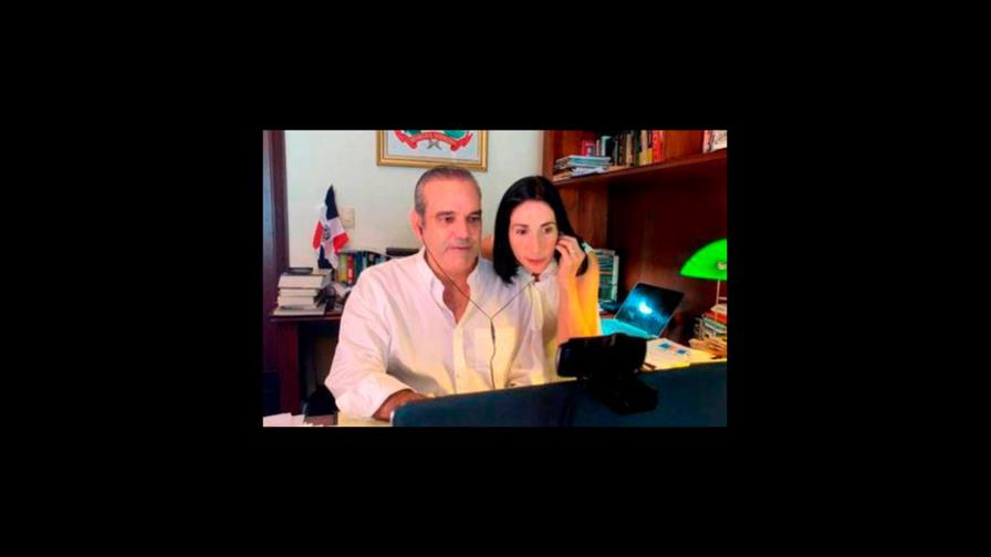 Mensaje de Navidad del presidente Luis Abinader junto a la primera dama, Raquel Arbaje