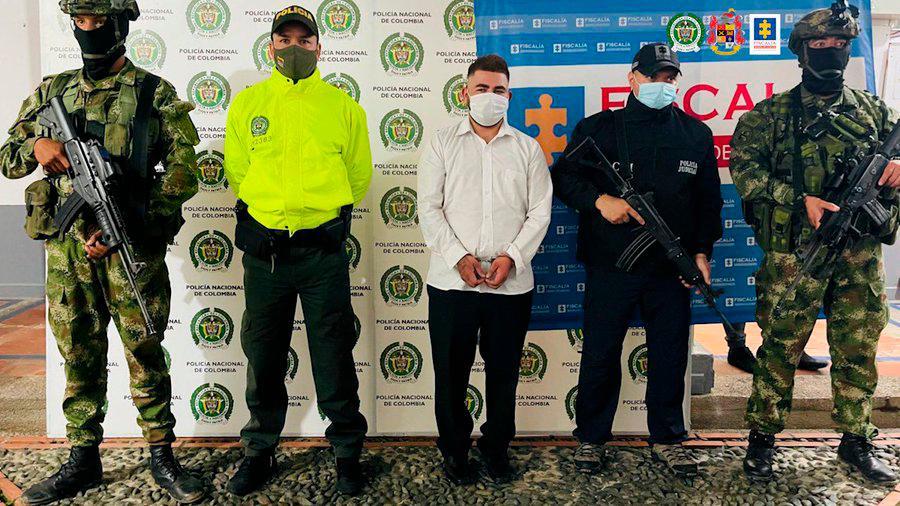 Un cabecilla de la mayor banda criminal de Colombia es detenido en su boda