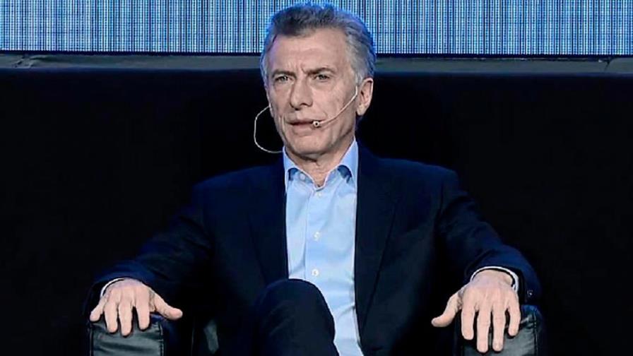 Expresidente argentino Macri acusa al Gobierno actual de ir por sus hijos