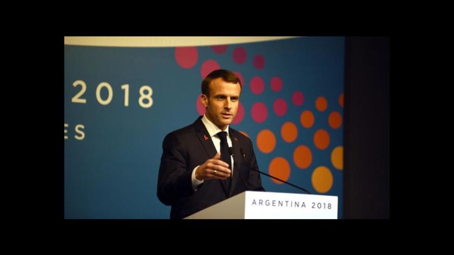 Macron: Francia no firmará con Mercosur si Brasil no acepta Acuerdo de París
