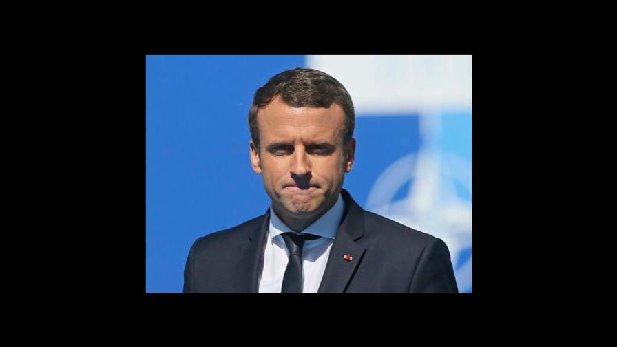 Macron dice que los incendios en el Amazonas son una “crisis internacional”