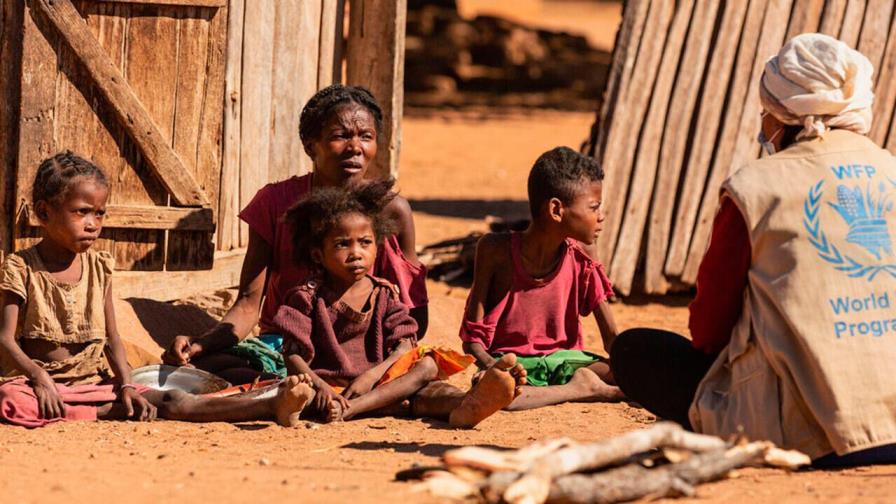ONU teme que empeore la hambruna en Madagascar, causada por cambio climático ONU teme que empeore la hambruna en Madagascar, causada por cambio climático