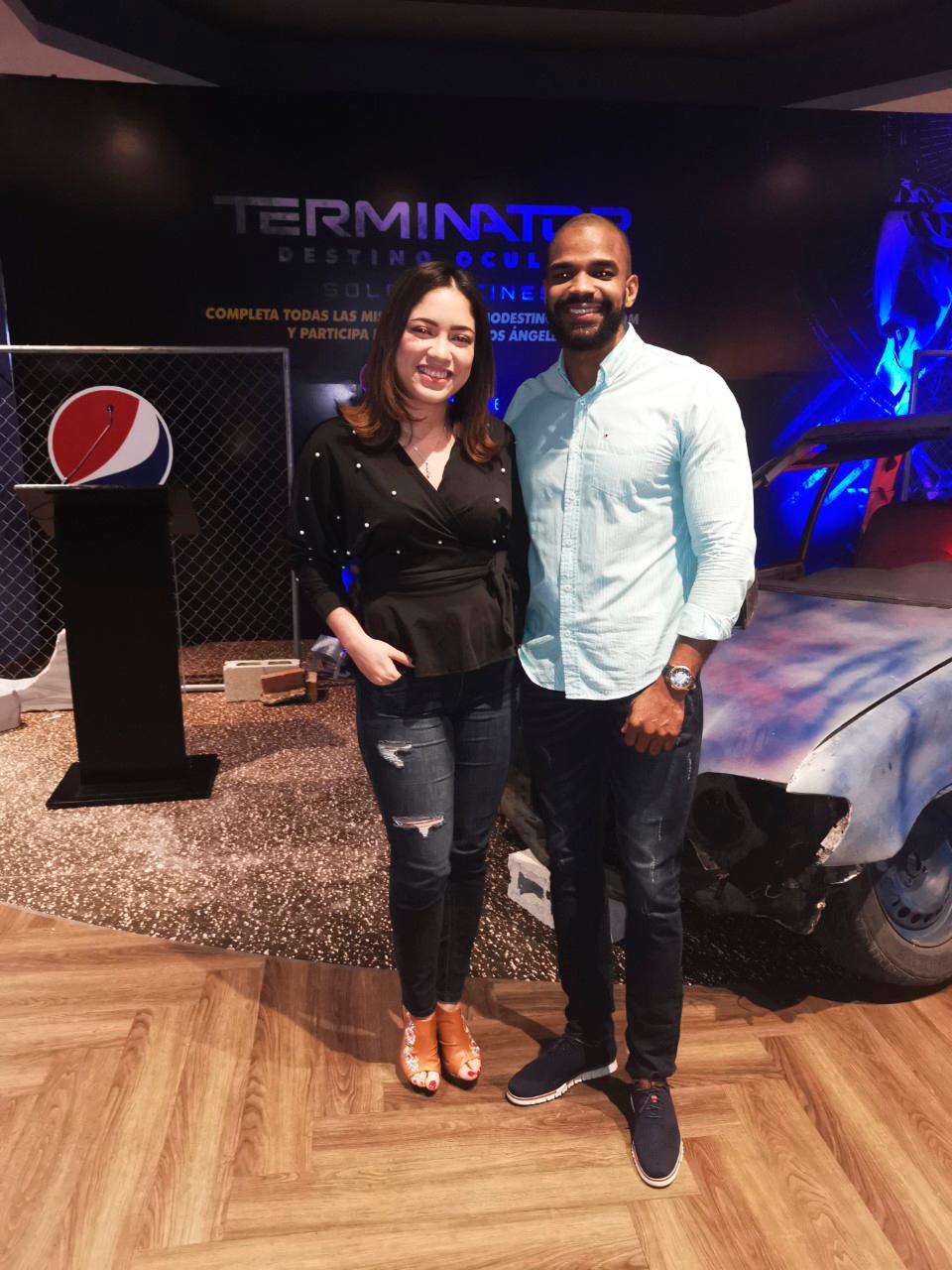 Madeline Arnaud y Brailin Lora.