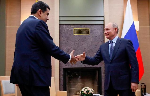 Maduro logra apoyo diplomático y respaldo económico de Putin