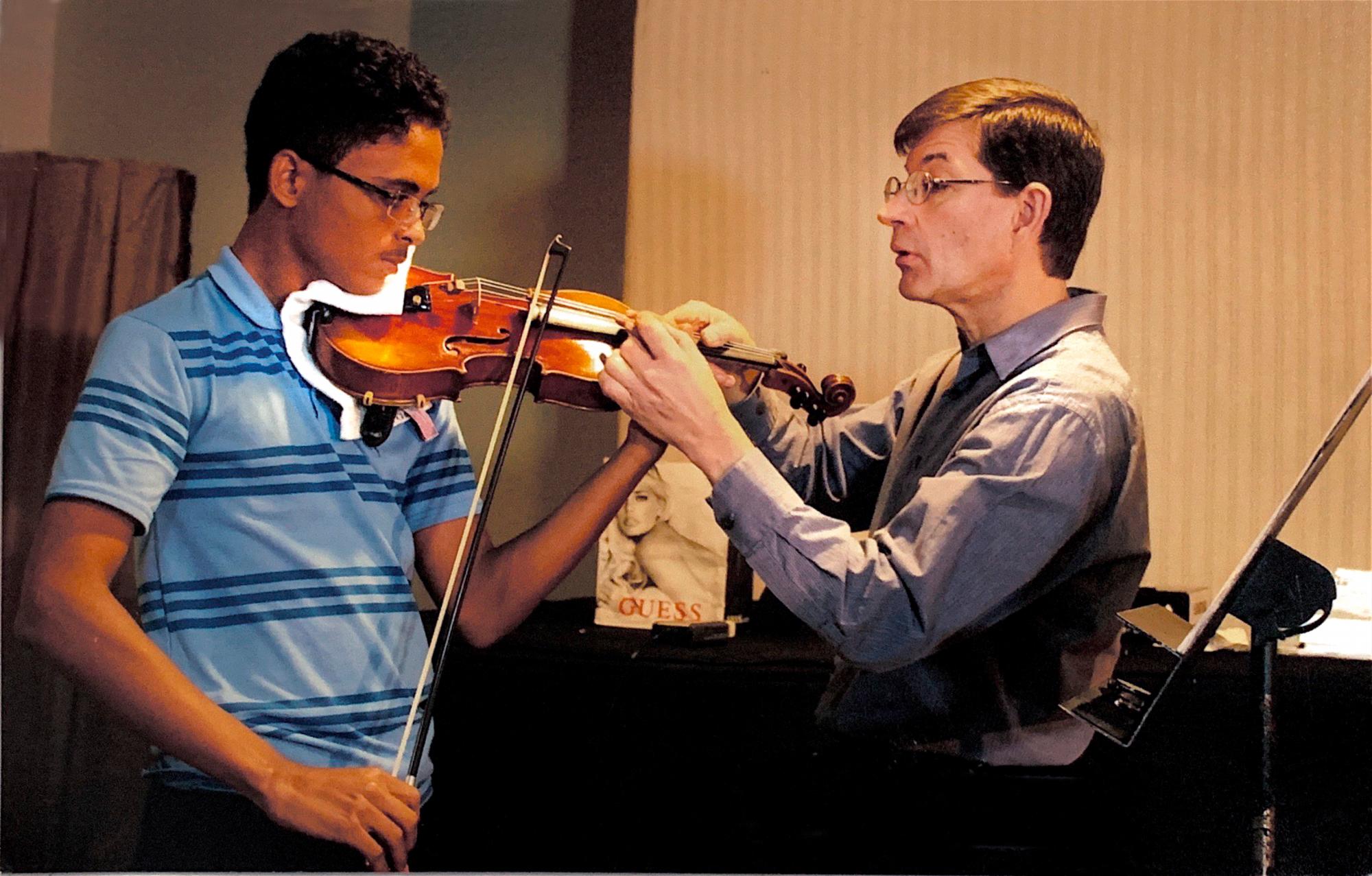 Maestro Kantor y Ramses Cid