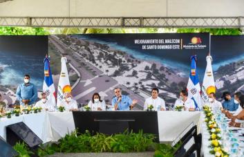 Remozarán el Malecón de Santo Domingo Este con una inversión de RD$550 millones