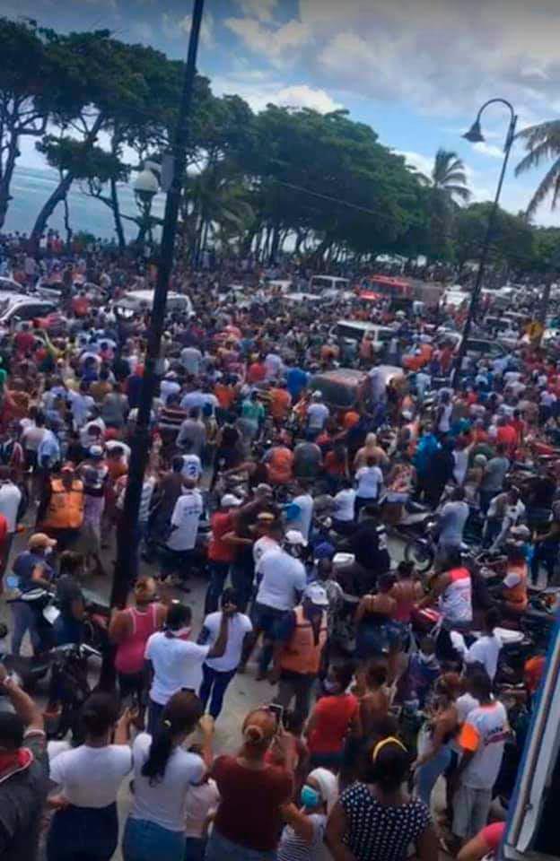 Manifestación en Puerto Plata provoca indignación y cuestionamientos en la población
