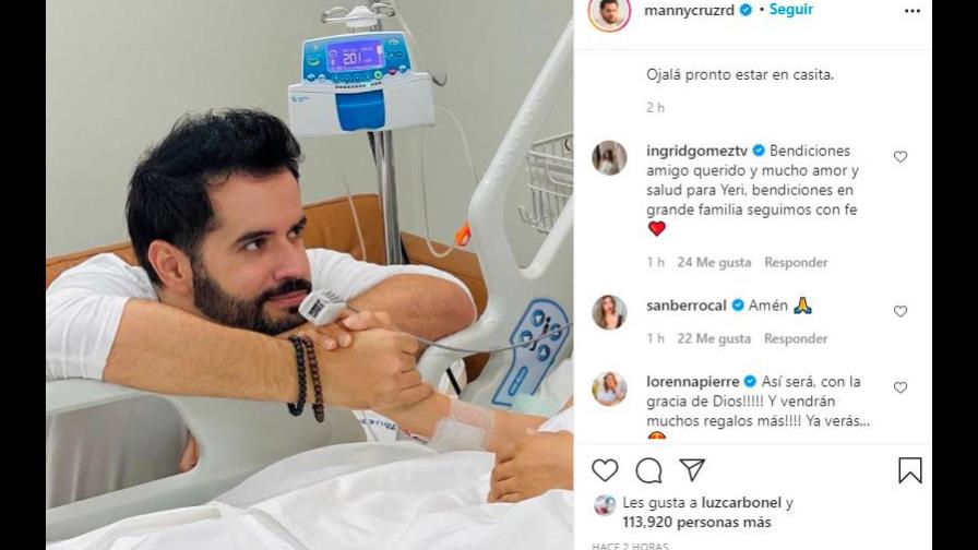 Manny Cruz celebra su cumpleaños con “el mejor regalo”