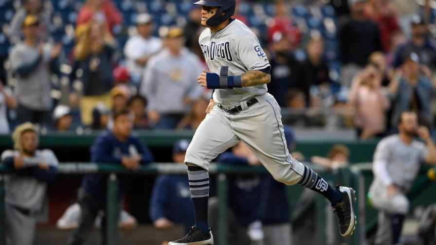 Padres anotan 6 en el décimo para vencer 8-3 a los Nacionales