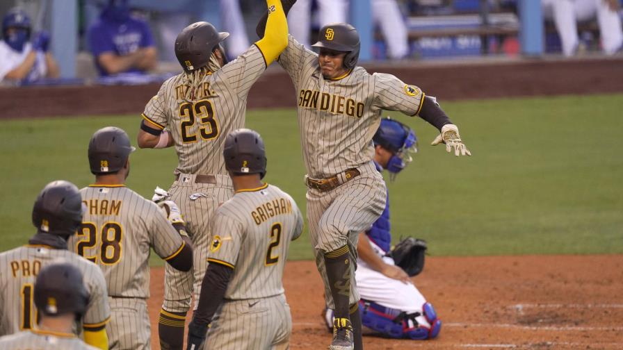 Los Padres ganan a los Dodgers con un grand slam de Machado Los Padres ganan a los Dodgers con un grand slam de Machado