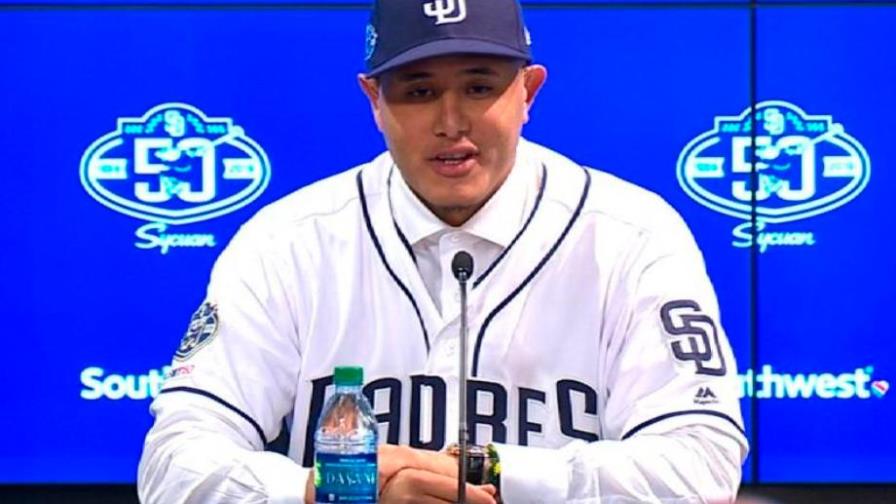 Los Padres presentan a Manny Machado, su nueva superestrella