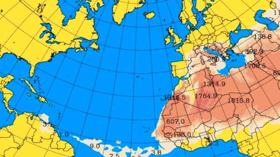 Es falsa información que anuncia nube del polvo del Sahara para este martes