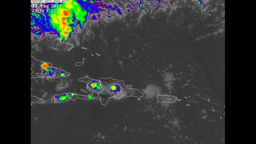 Onamet pronostica aguaceros para este viernes