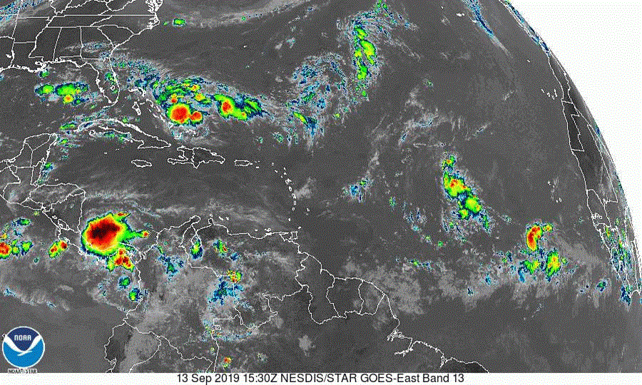 Onamet pronostica chubascos locales para este sábado 