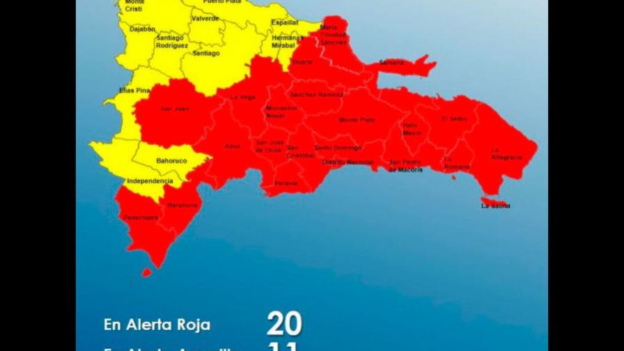 Más de la mitad del país en máxima alerta por tormenta Grace Más de la mitad del país en máxima alerta por tormenta Grace