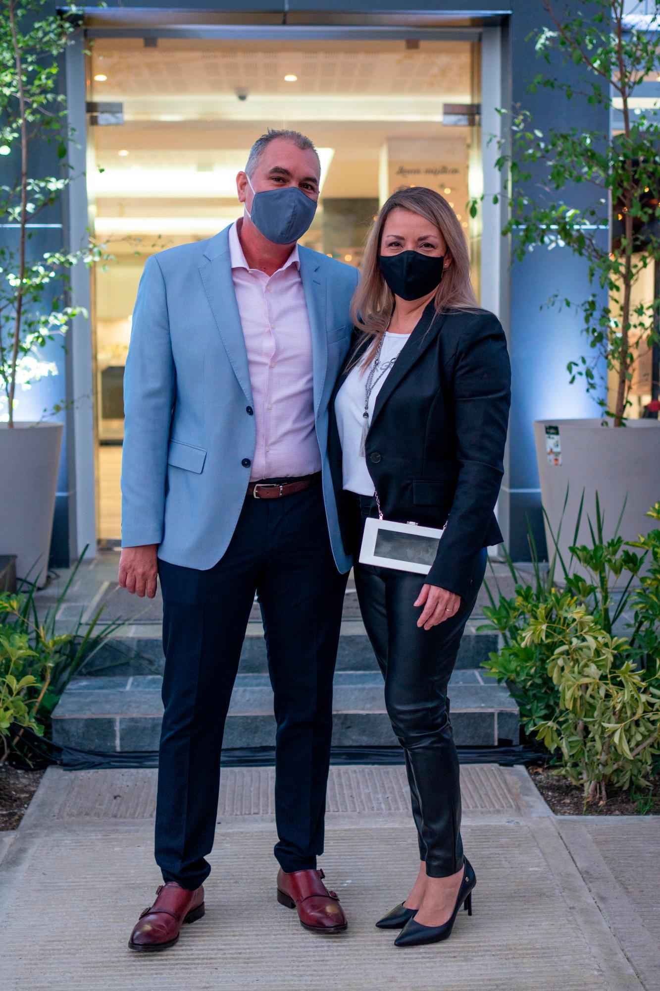 Marcelo Ballester y Betina Rey.