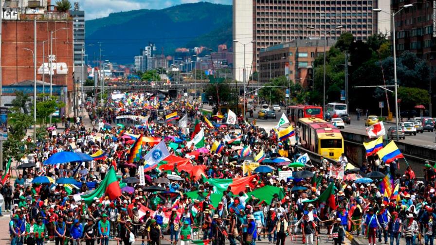 Colombia ayudará a comerciantes afectados por marchas