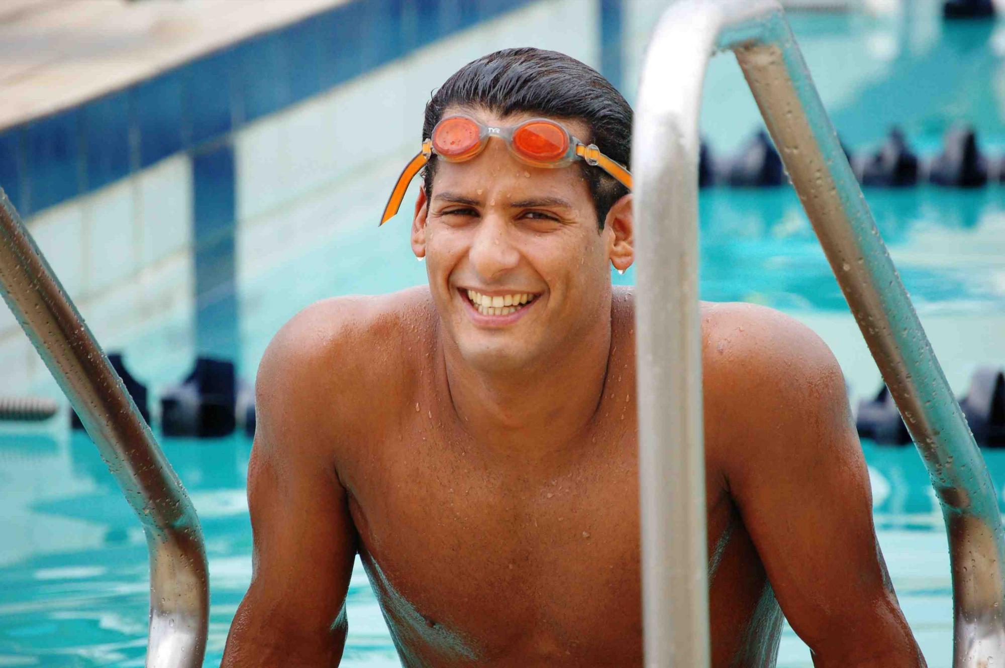 El nadador Marcos Díaz