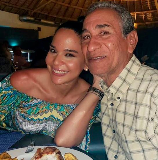 Mariela Encarnación confirma el fallecimiento de su padre