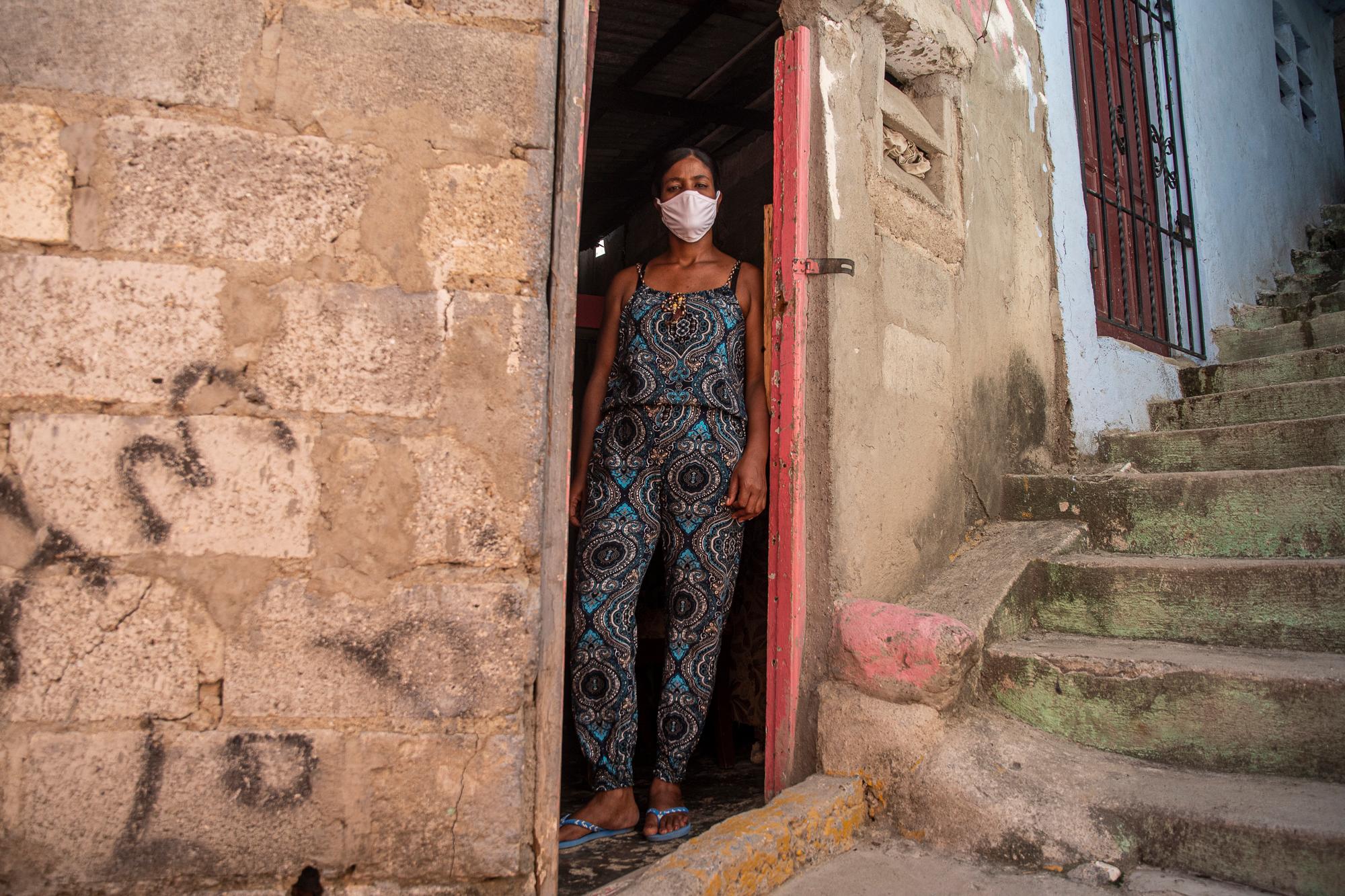 Marilandy Soto pasa la cuarentena a la espera de algún tipo de ayuda del Gobierno.