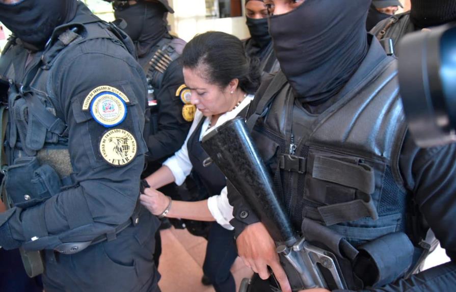 Marlin Martínez frente a la jueza que decidirá si la mantiene en prisión 